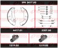 SPK 3417.00 REM - Szczęki hamulcowe REMSA /z cylinderkami/