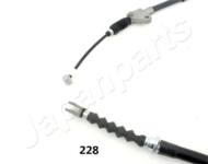 BC-228 JAP - Linka hamulca ręcznego JAPANPARTS /tył P/