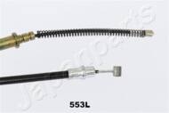 BC-553L JAP - Linka hamulca ręcznego JAPANPARTS /tył L/