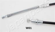 BC-W01 JAP - Linka hamulca ręcznego JAPANPARTS /tył P/