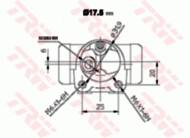 BWC152 - Cylinderek hamulcowy TRW /P/ RENAULT 9/11 81-86