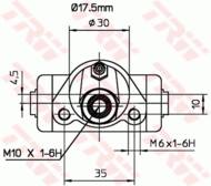 BWC153 - Cylinderek hamulcowy TRW VAG IBIZA 84-93