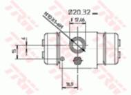 BWF195 - Cylinderek hamulcowy TRW /tył/ FORD TRANSIT 130 85-92