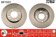 DF1531 - Tarcza hamulcowa TRW /referencja wycofana z oferty/