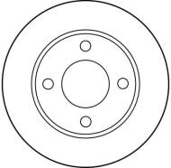 DF1543 - Tarcza hamulcowa TRW /referencja wycofana z oferty/