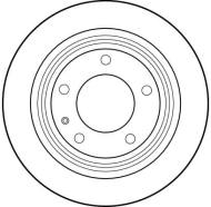 DF1566 - Tarcza hamulcowa TRW /referencja wycofana z oferty/