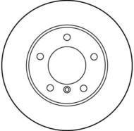 DF1599 - Tarcza hamulcowa TRW DB W460/W461 G-KLASA 79-