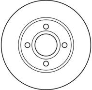 DF2622 - Tarcza hamulcowa TRW FORD MONDEO 93-00 /wentylowana/
