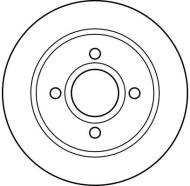 DF2623 - Tarcza hamulcowa TRW /tył/ FORD MONDEO 93-00 /wentylowana/