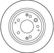 DF4005 - Tarcza hamulcowa TRW /tył/ HONDA LEGEND 91-98