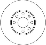 DF4042 - Tarcza hamulcowa TRW /przód/ OPEL ASTRA G 98-04