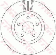 DF4313 - Tarcza hamulcowa TRW FORD 300x25 / zastąpione przez DF4424/