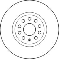 DF4464S - Tarcza hamulcowa TRW /przód/ VAG GOLF V 03-