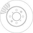 DF4825 - Tarcza hamulcowa TRW HONDA JAZZ 02-