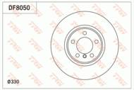 DF8050 - Tarcza hamulcowa TRW /przód/ BMW 3 F30 11-