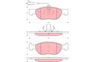 GDB1486 - Klocki hamulcowe TRW ALFA ROMEO 145/146 96-01/+CZ/