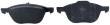 GDB1583 - Klocki hamulcowe TRW FORD FOCUS II 04-