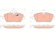 GDB1611 - Klocki hamulcowe TRW BMW 1 E87 04-