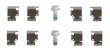 GDB1654 - Klocki hamulcowe TRW /+CZ/ FIAT GRANDE PUNTO 05-