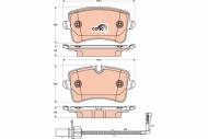 GDB1902 - Klocki hamulcowe TRW VAG A4/A5/A6/A7 11-/PORSCHE MACAN