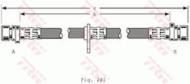 PHA367 - Przewód hamulcowy elastyczny TRW HONDA/ROVER