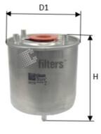 DN2715 CLE - Filtr paliwa CLEAN FILTERS 