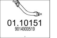 01.10151 MTS - Rura kolektora wydechowego MTS SPRINTER 210D