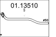 01.13510 MTS - Rura kolektora wydechowego MTS SPRINTER 208D/308