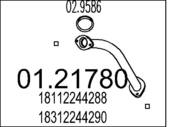 01.21780 MTS - Rura wydechowa środkowa MTS BMW 325 D 2.5
