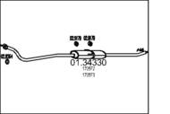 01.34330 MTS - Tłumik środkowy MTS SCUDO D 1.9