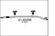 01.40296 MTS - Rura wydechowa środkowa MTS FIAT PUNTO II 1.3 D