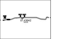 01.43042 MTS - Rura wydechowa środkowa MTS CORSA C 1.3CDTI