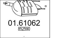 01.61062 MTS - Tłumik końcowy MTS INSIGNIA 2,0CDTI