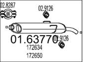 01.63770 MTS - Tłumik końcowy MTS P205 1,3-1,9