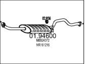 01.94600 MTS - Tłumik końcowy MTS PAJERO 2.8
