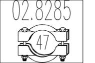 02.8285 MTS - Obejma rury MTS 47mm PSA/RE