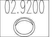 02.9200 MTS - Pierścień uszczelniający MTS GM
