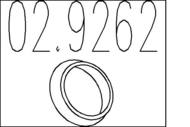 02.9262 MTS - Pierścień uszczelniający MTS RENAULT