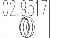 02.9517 MTS - Pierścień uszczelniający MTS ALFA ROMEO/VAG