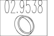 02.9538 MTS - Pierścień uszczelniający MTS ALFA ROMEO/FIAT
