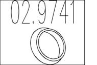 02.9741 MTS - Pierścień uszczelniający MTS DAIHATSU