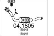 04.1805 MTS - Katalizator MTS ULYSSE