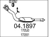 04.1897 MTS - Katalizator MTS P306