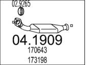 04.1909 MTS - Katalizator MTS XSARA