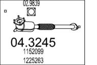 04.3245 MTS - Katalizator MTS FOCUS 1.8 TDCI