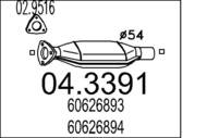 04.3391 MTS - Katalizator MTS AR145