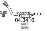 04.3416 MTS - Katalizator MTS ULYSSE D