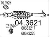 04.3621 MTS - Katalizator MTS AR156 JTD 1.9 2.4