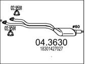 04.3630 MTS - Katalizator MTS BMW 520I 523I 24V