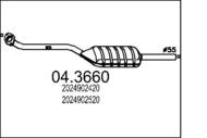 04.3660 MTS - Katalizator MTS DB E230 16V